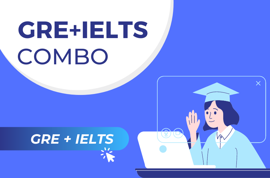Banner: GRE and IELTS COMBO