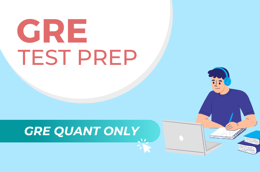 Banner: GRE QUANT ONLY PLAN