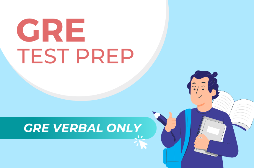 Banner: GRE VERBAL ONLY PLAN