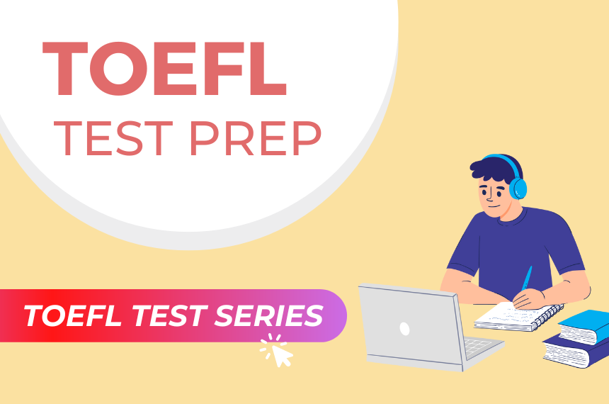Banner: TOEFL TEST SERIES