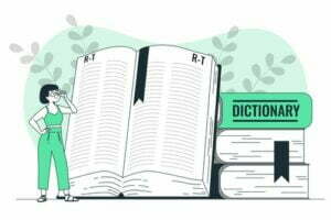 dictionary - vocabulary for IELTS