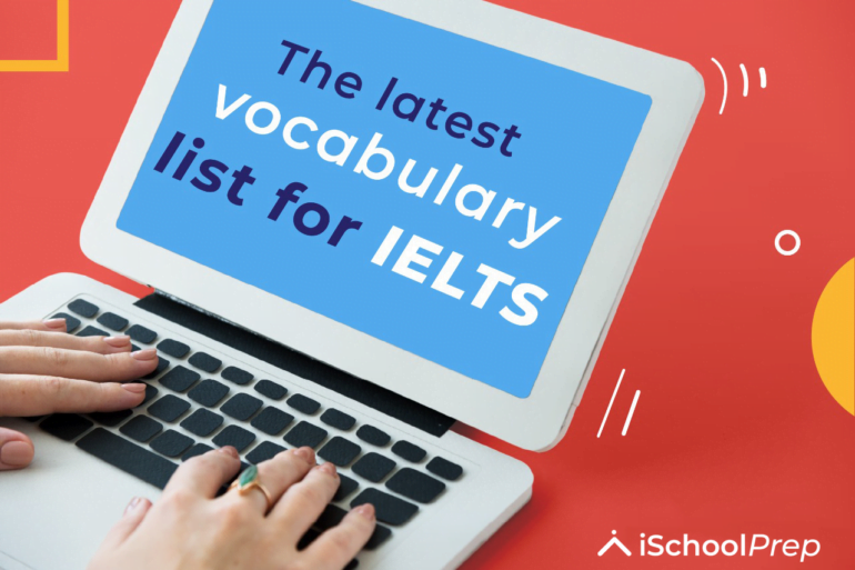 The latest vocabulary list for IELTS