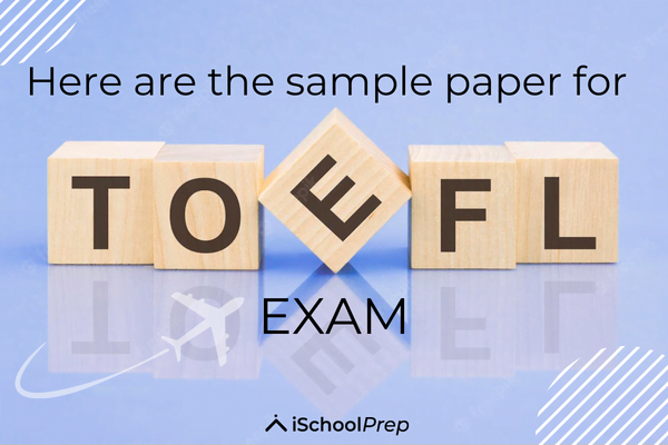 TOEFL exam sample paper