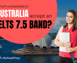 IELTS 7.5 band universities in Australia