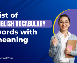 English vocabulary words with meaning