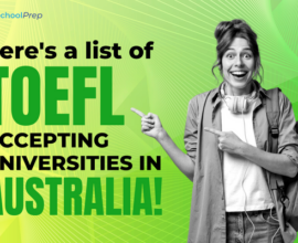 TOEFL accepting universities in Australia
