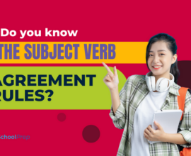 Subject-verb agreement rules