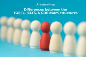TOEFL, IELTS, &amp; GRE exam structure | Key differences 2024!